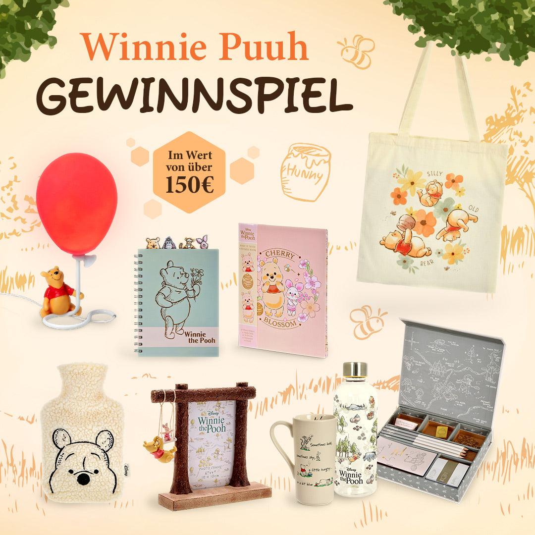 100 Jahre Winnie Puuh: Gewinne ein Fanpaket im Wert von 150€!