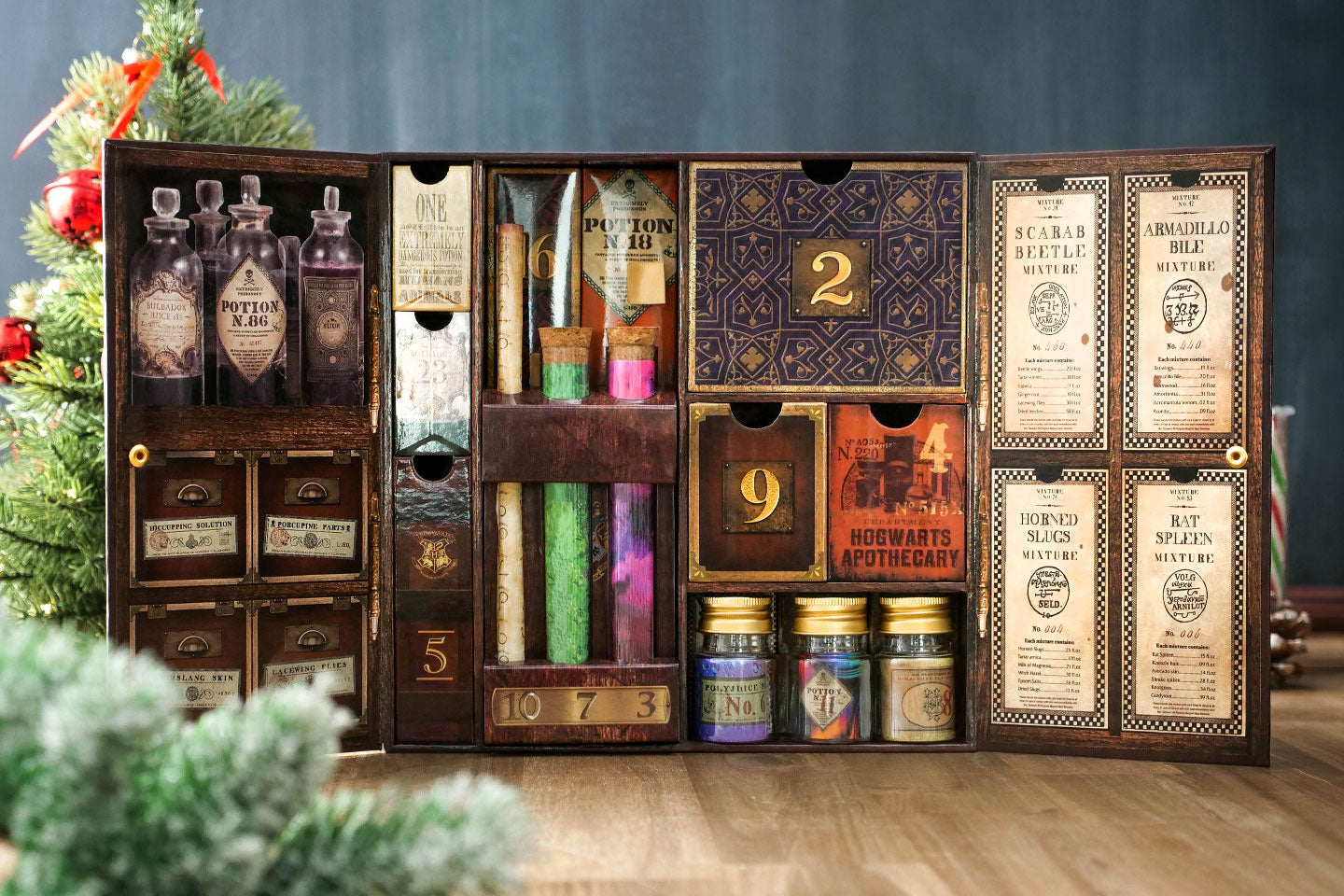 Calendario de Adviento Harry Potter en caja de regalo