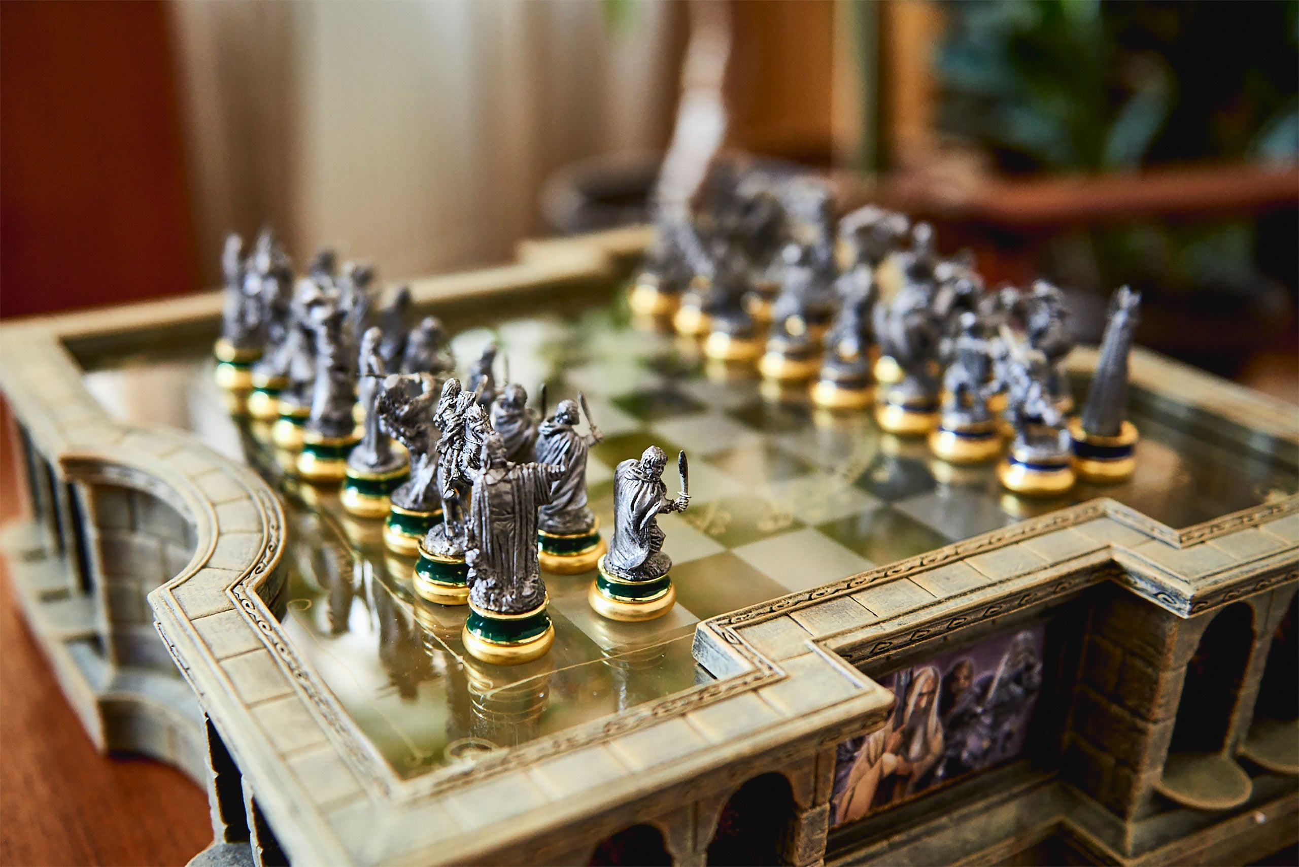 Imagen del producto Juego de ajedrez premium El Señor de los Anillos