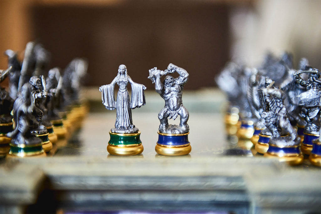 Imagen del producto Juego de ajedrez premium El Señor de los Anillos