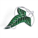 Imagen del producto El Señor de los Anillos - Réplica de broche de hoja