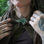 Imagen del producto El Señor de los Anillos - Réplica de broche de hoja