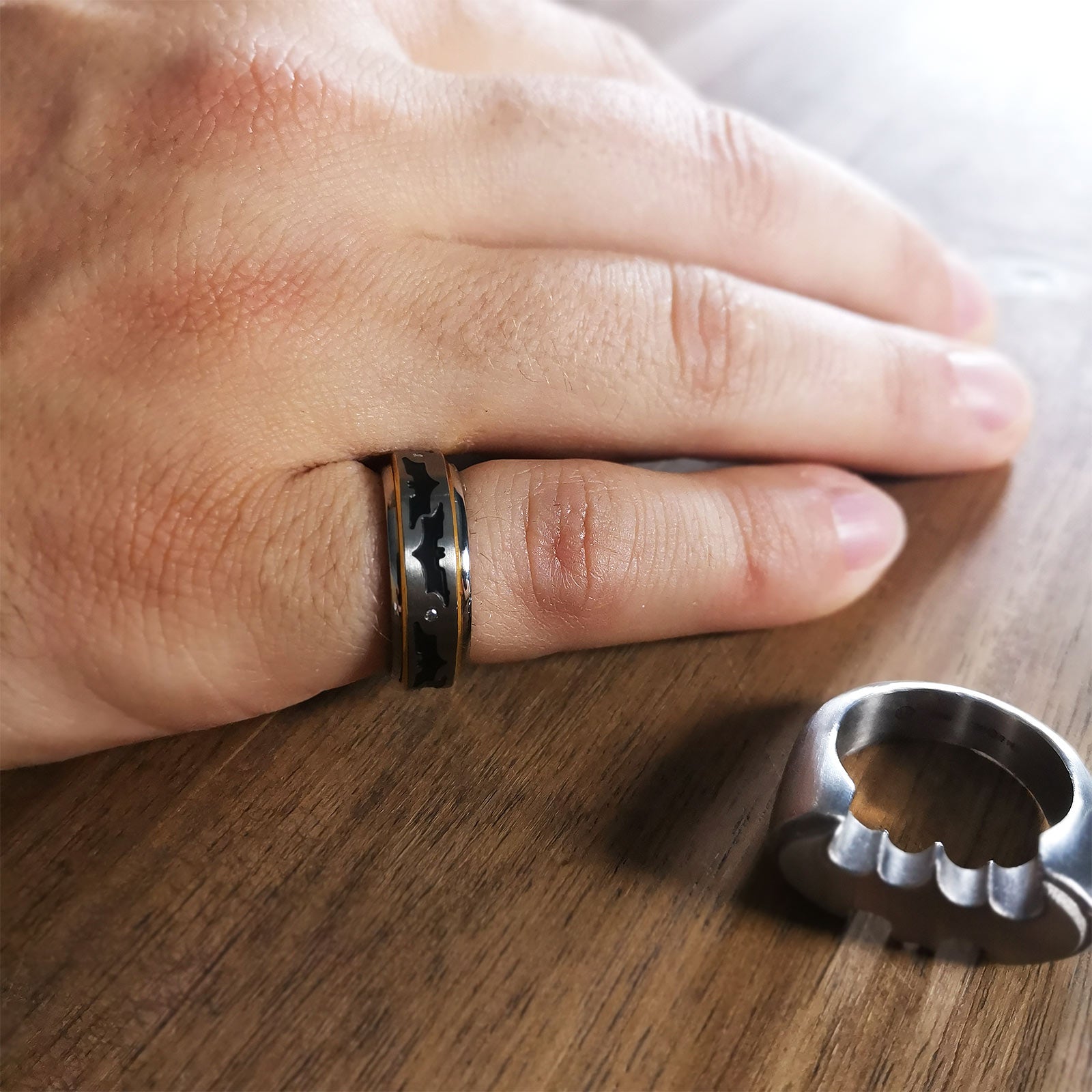 Imagen del producto Batman The Dark Knight - Anillo Giratorio
