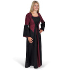 Imagen del producto Vestido Elena negro-burdeos