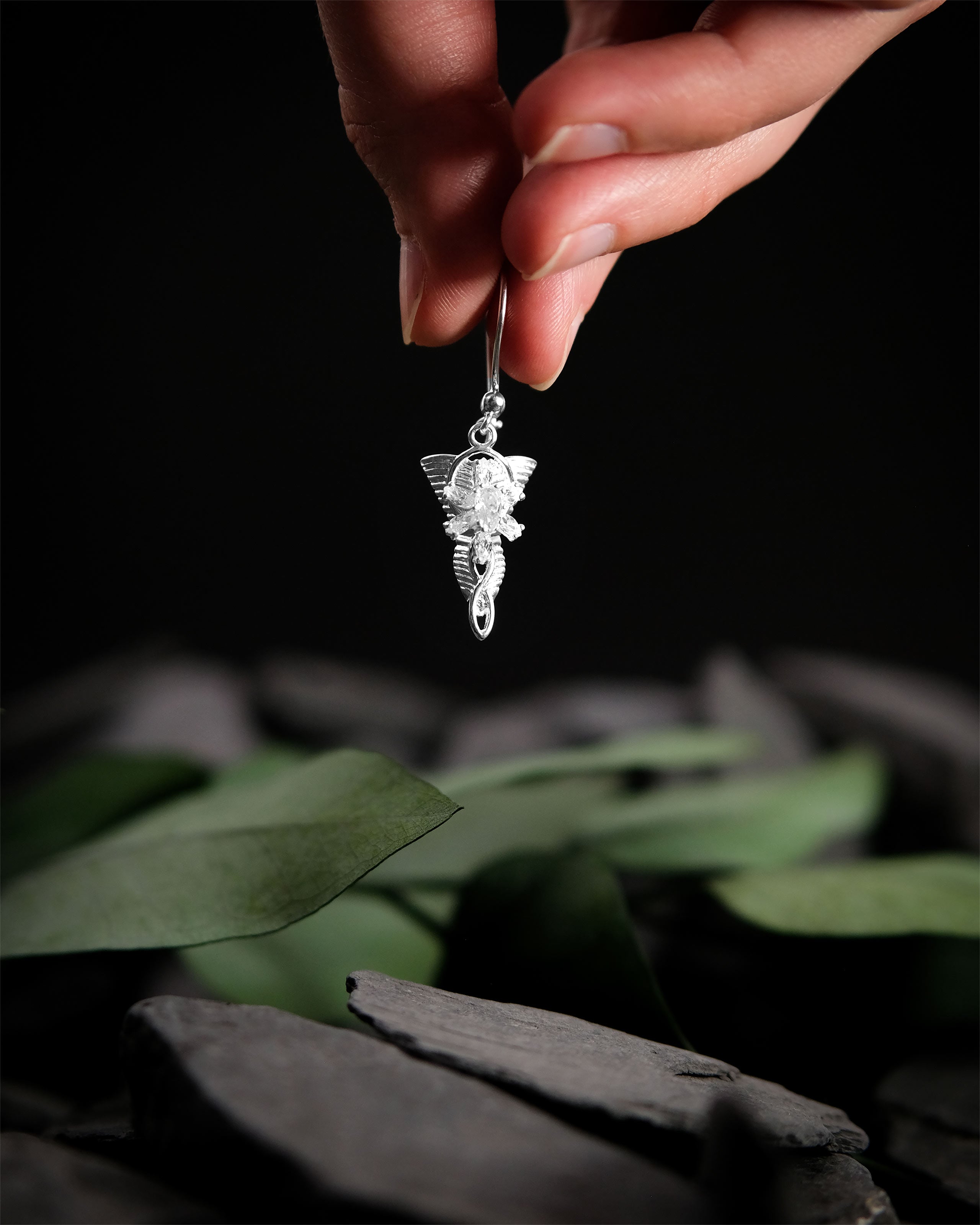 Product image Arwen Evenstar Earrings Silver