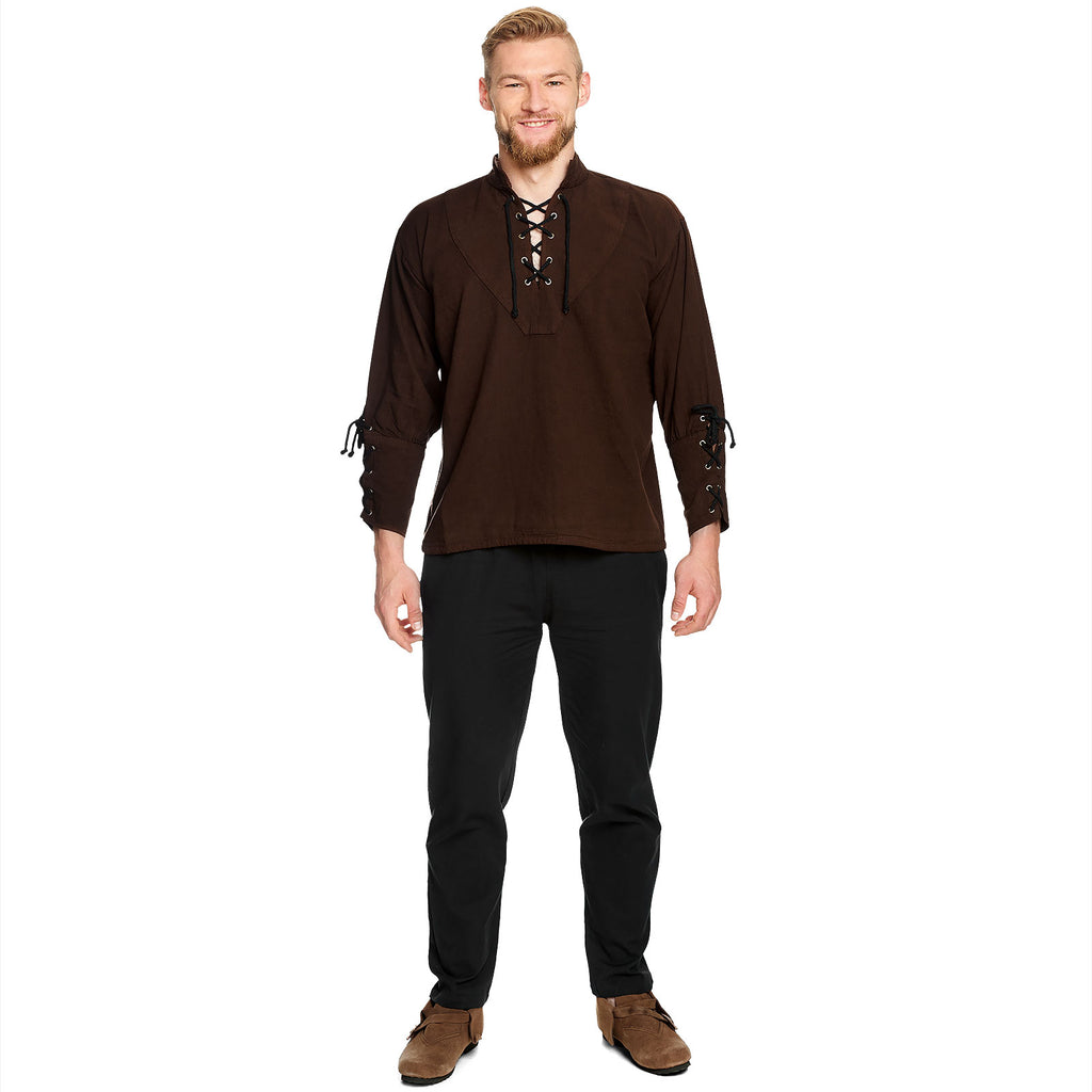 Imagen del producto Camisa medieval marrón