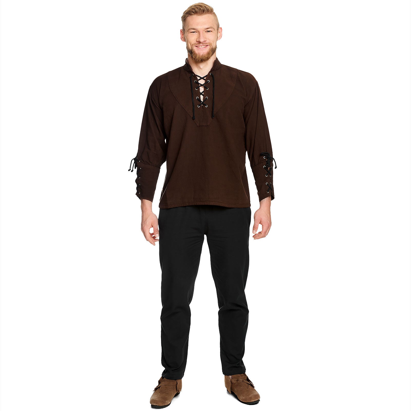 Imagen del producto Camisa medieval marrón