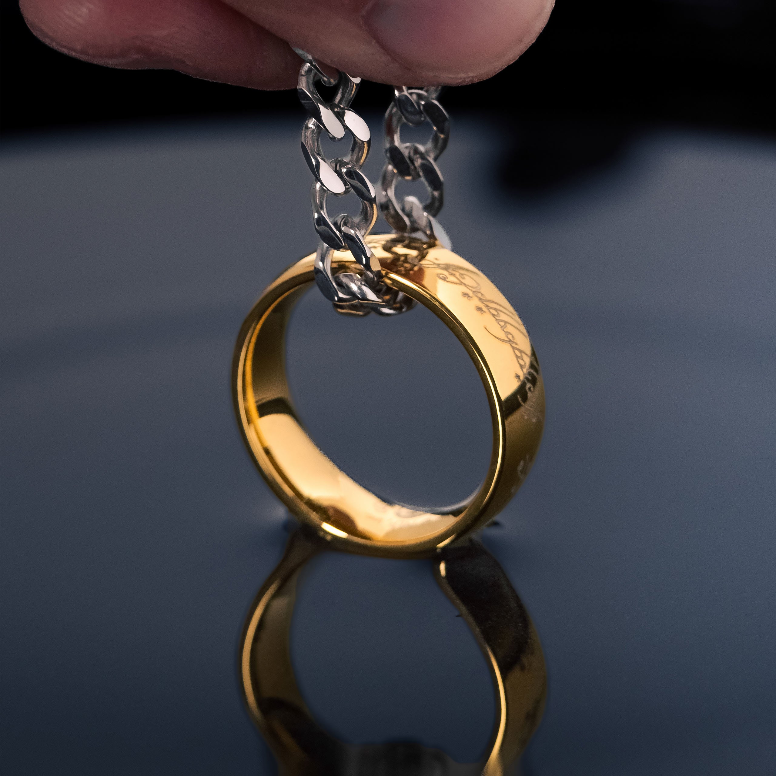 Imagen del producto El Señor de los Anillos - El Único Anillo en Cadena