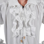 Imagen del producto Camisa de volantes Laurenz blanca