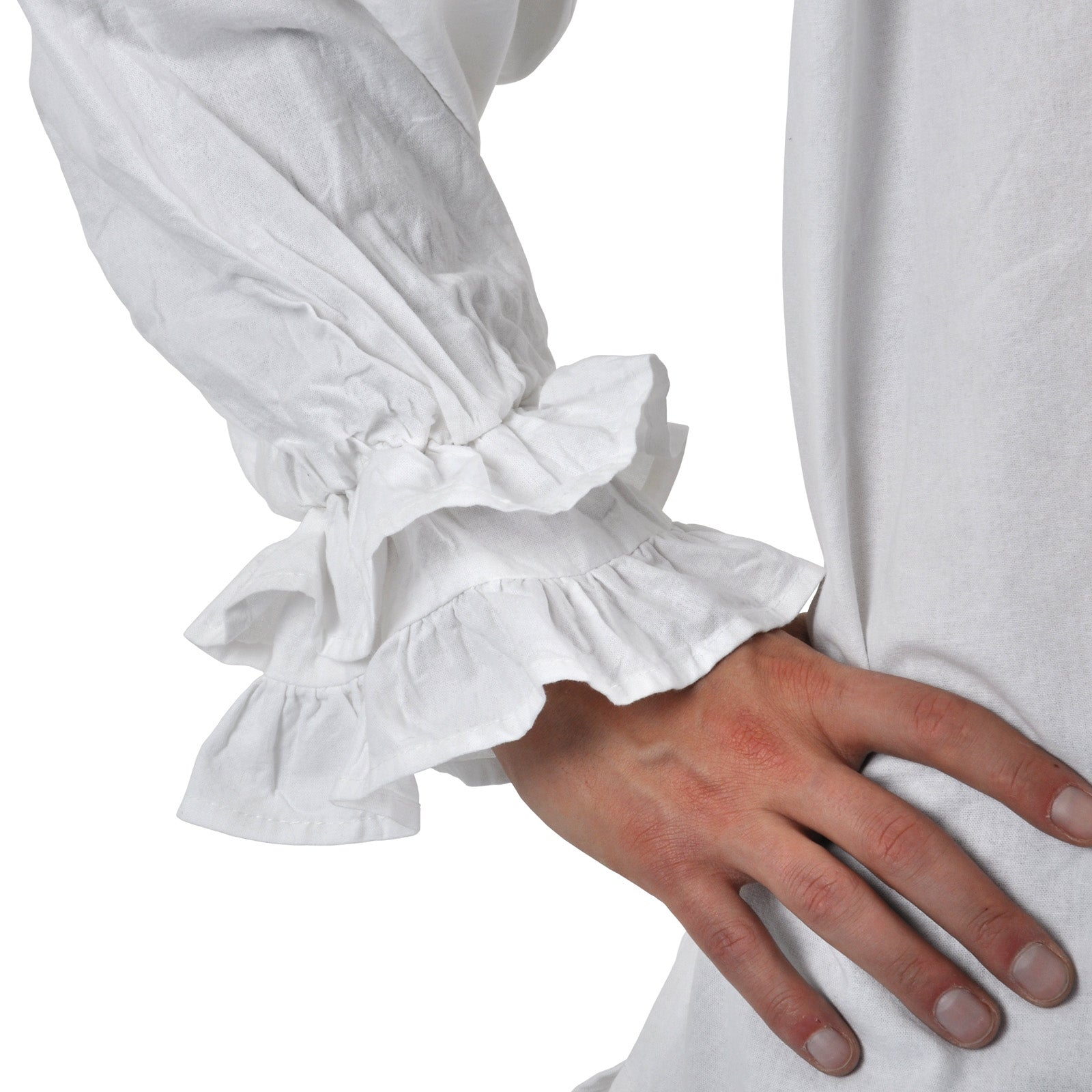 Imagen del producto Camisa de volantes Laurenz blanca