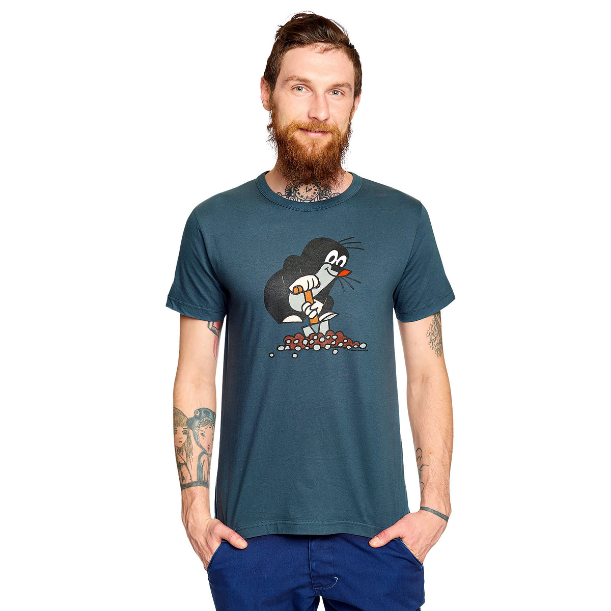 Imagen del producto Camiseta azul de El Pequeño Topo