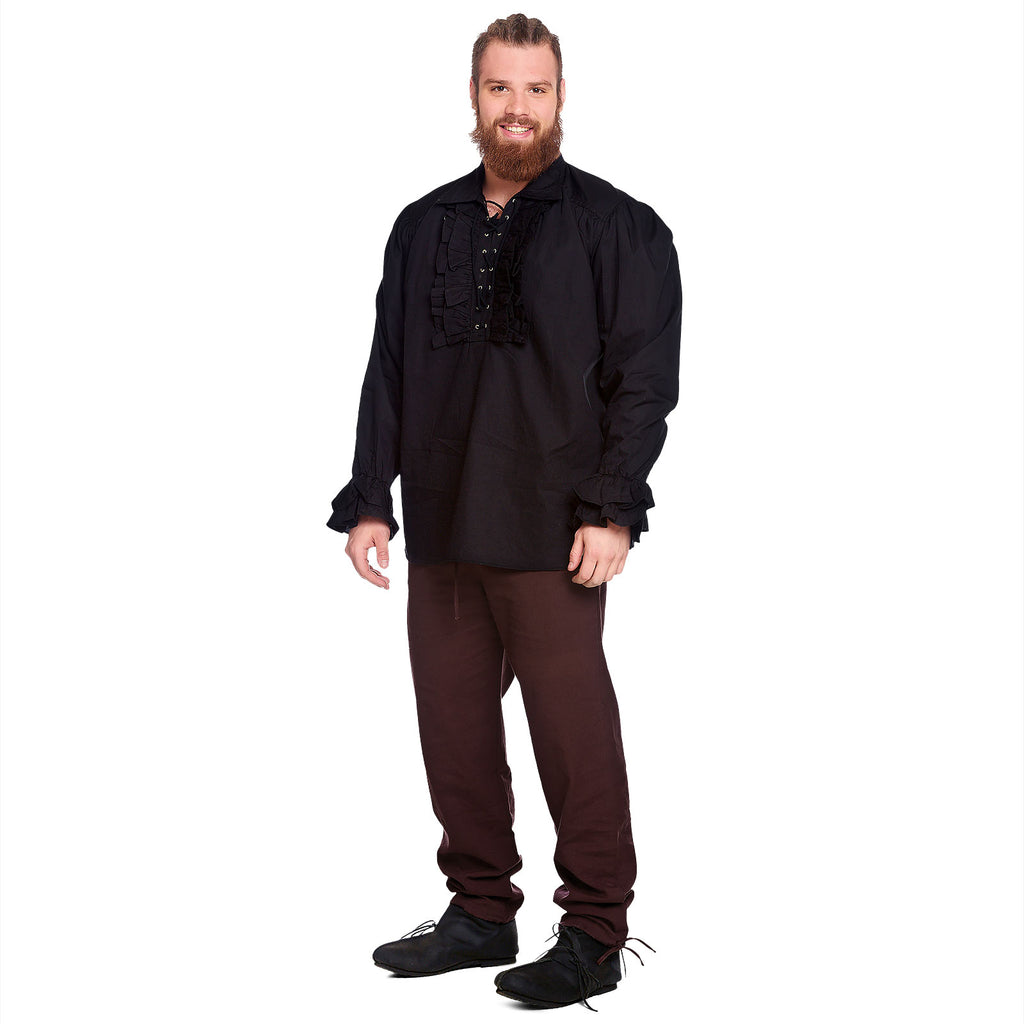 Imagen del producto Camisa con volantes negra