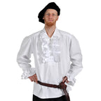 Imagen del producto Camisa de volantes blanca