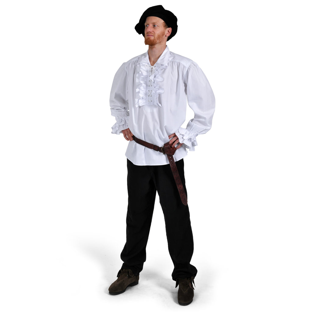 Imagen del producto Camisa de volantes blanca
