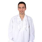 Imagen del producto Camisa de volantes blanca