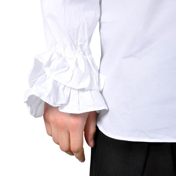Imagen del producto Camisa de volantes blanca