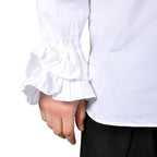 Imagen del producto Camisa de volantes blanca