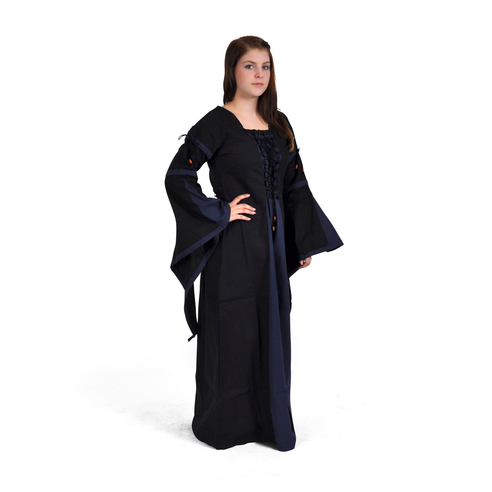 Imagen del producto Elisa - Vestido medieval negro-azul