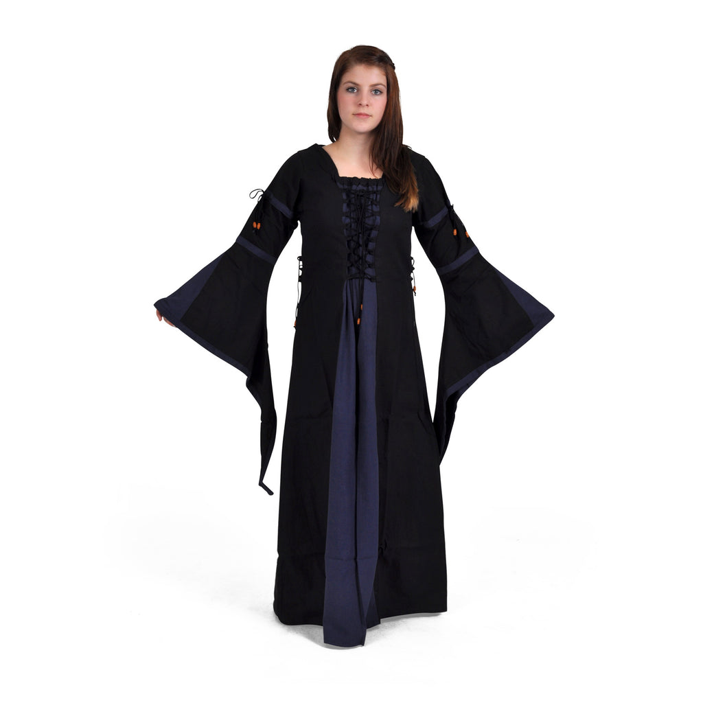 Imagen del producto Elisa - Vestido medieval negro-azul