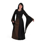 Imagen del producto Leona - Vestido medieval negro-marrón