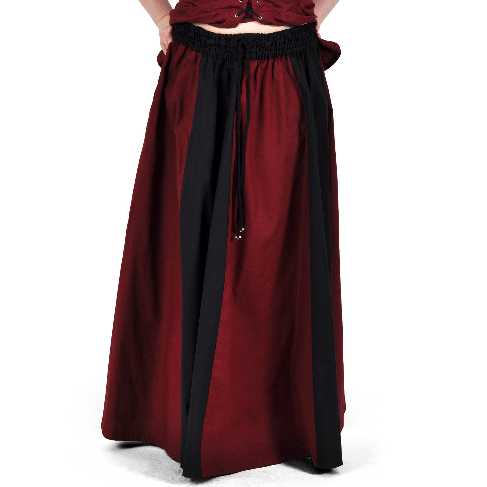 Imagen del producto Estrella - Falda medieval negro-rojo