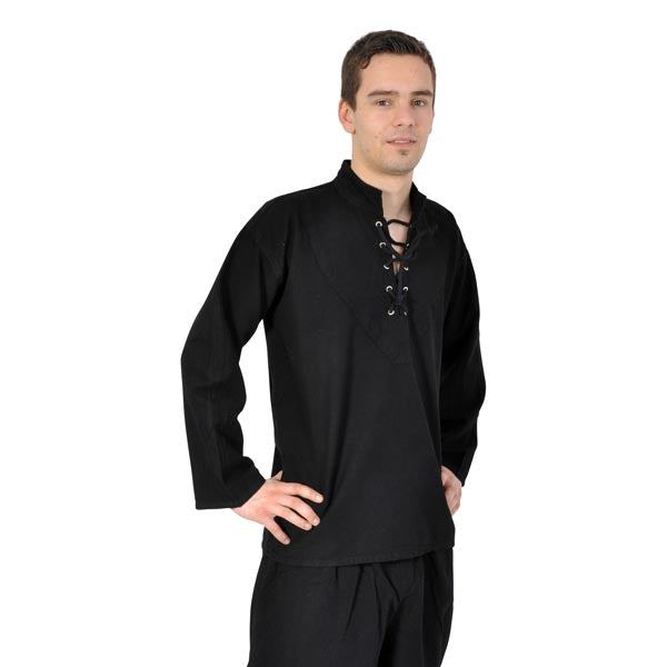 Imagen del producto Camisa medieval negra