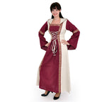 Product image Saphiria Medieval Dress Bordeaux-Natural