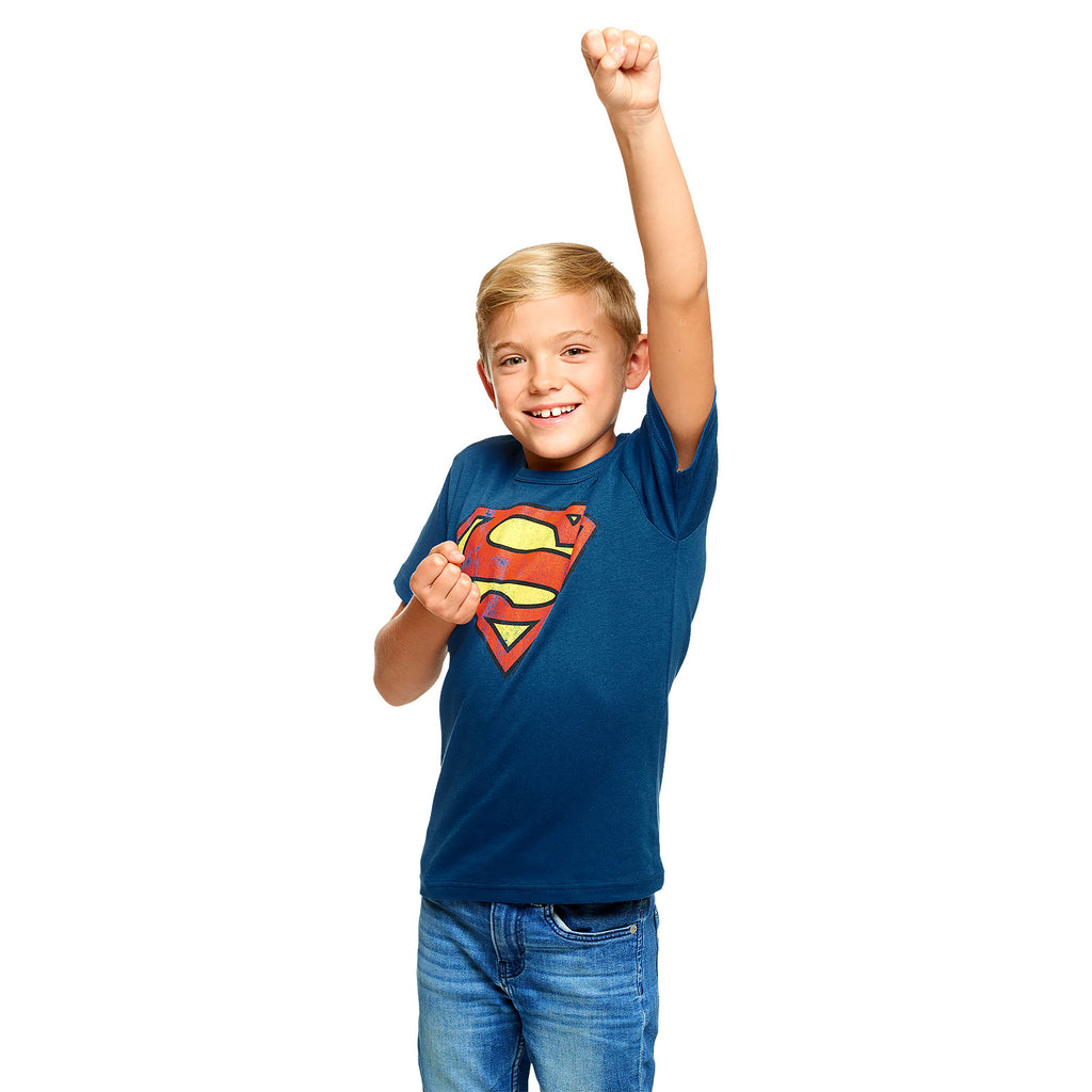 Imagen del producto Camiseta infantil con logo de Superman