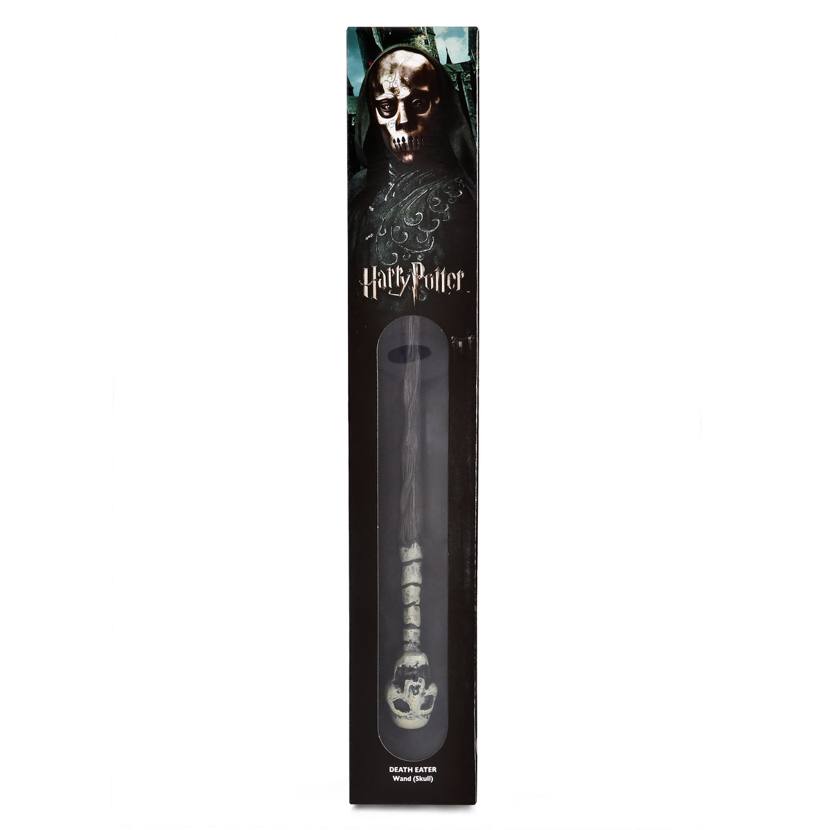 Imagen del producto Varita de Mortífago con calavera en blister