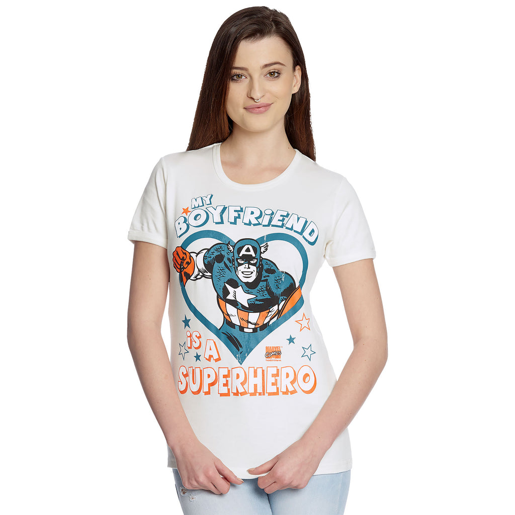 Imagen del producto Marvel - Mi novio es un superhéroe Camiseta