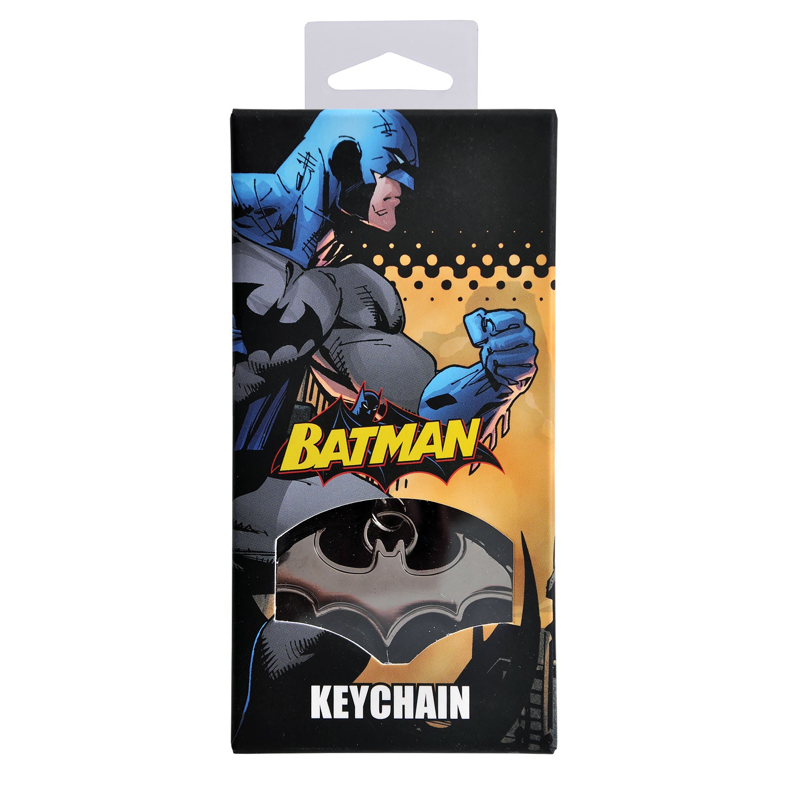 Imagen del producto Llavero con logo de Batman, negro