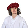 Imagen del producto Boina de terciopelo, roja