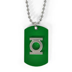 Imagen del producto Green Lantern - Colgante verde con cadena