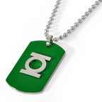 Imagen del producto Green Lantern - Colgante verde con cadena