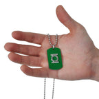 Imagen del producto Green Lantern - Colgante verde con cadena