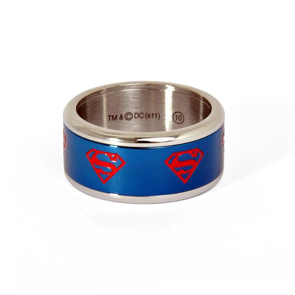 Imagen del producto Superman - Anillo Símbolo azul