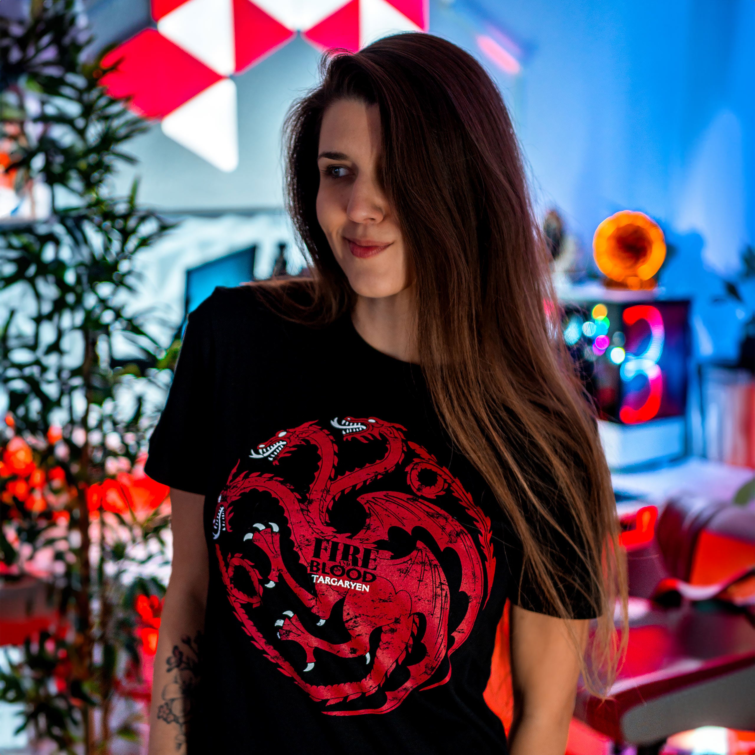 Imagen del producto Camiseta de la Casa Targaryen de Juego de Tronos