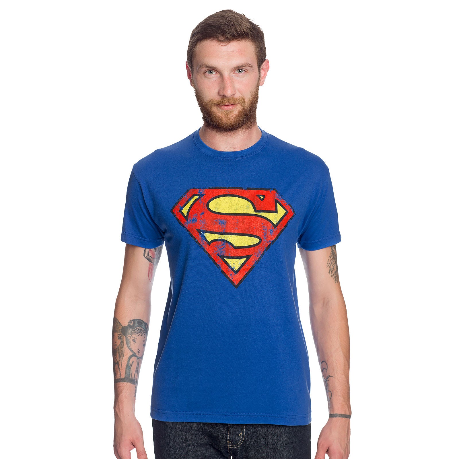 Imagen del producto Superman - Camiseta con logotipo retro