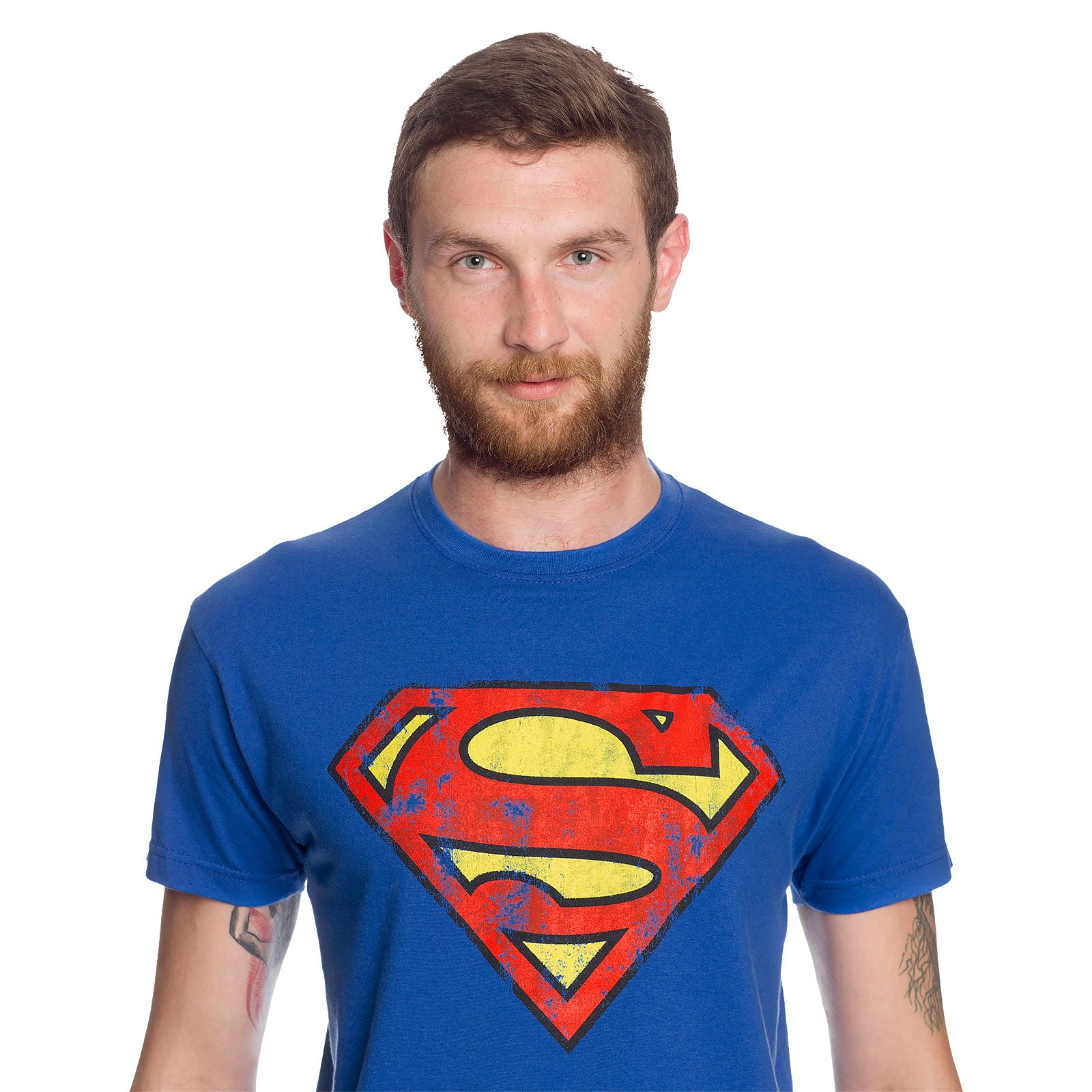 Imagen del producto Superman - Camiseta con logotipo retro