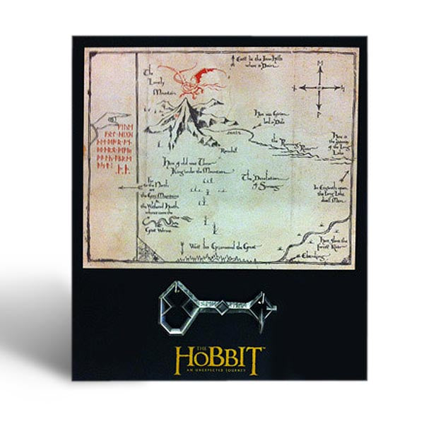 Product image The Hobbit - Thorin's Map with Key - wall mural, small