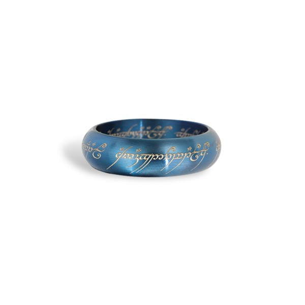 Imagen del producto Señor de los Anillos - El Unico Anillo en la exhibición de joyas, azul