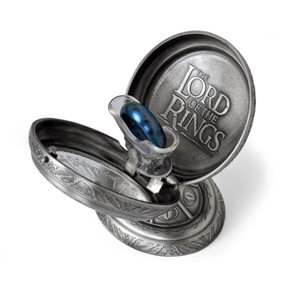 Imagen del producto Señor de los Anillos - El Unico Anillo en la exhibición de joyas, azul