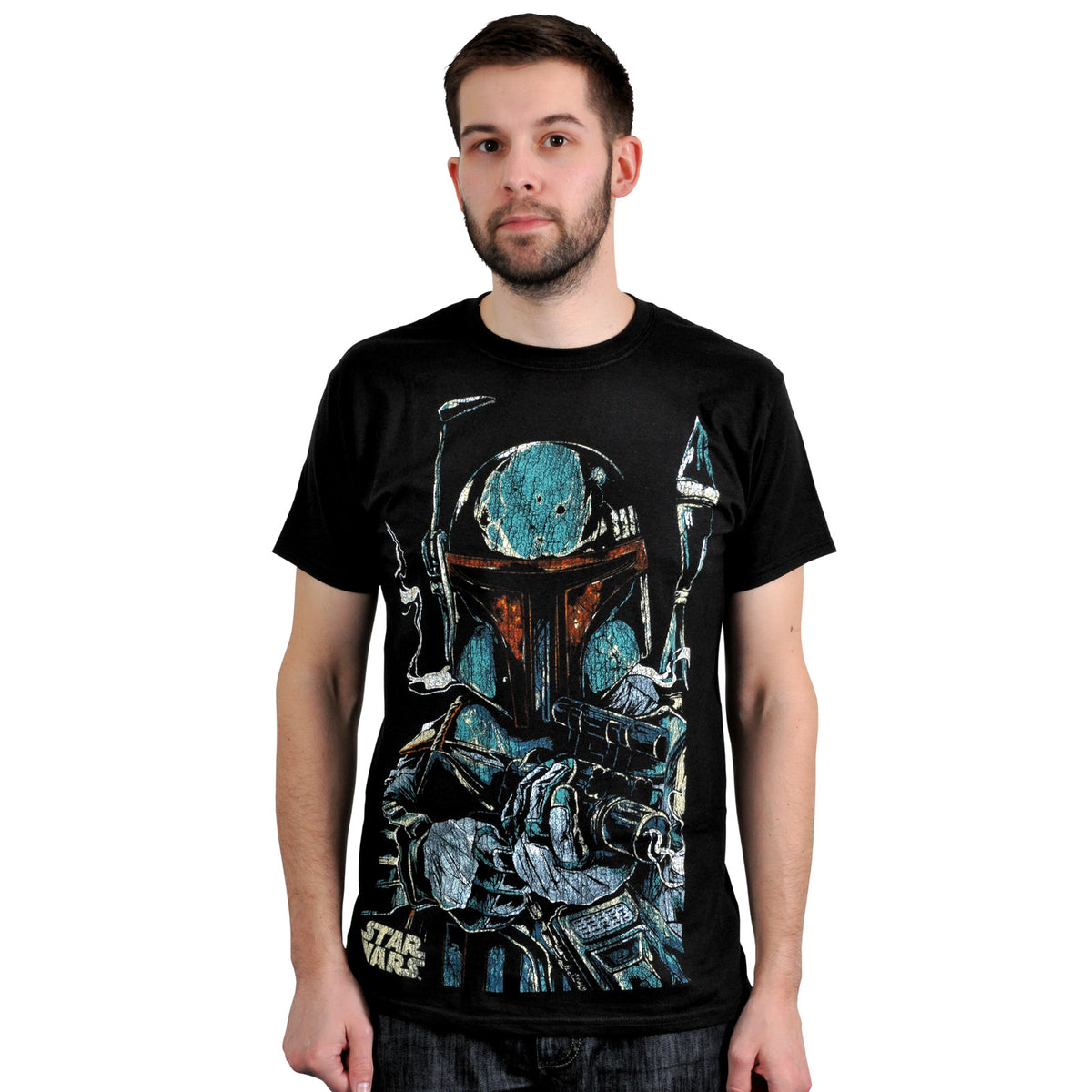 Imagen del producto Star Wars - Camiseta Vintage de Boba Fett