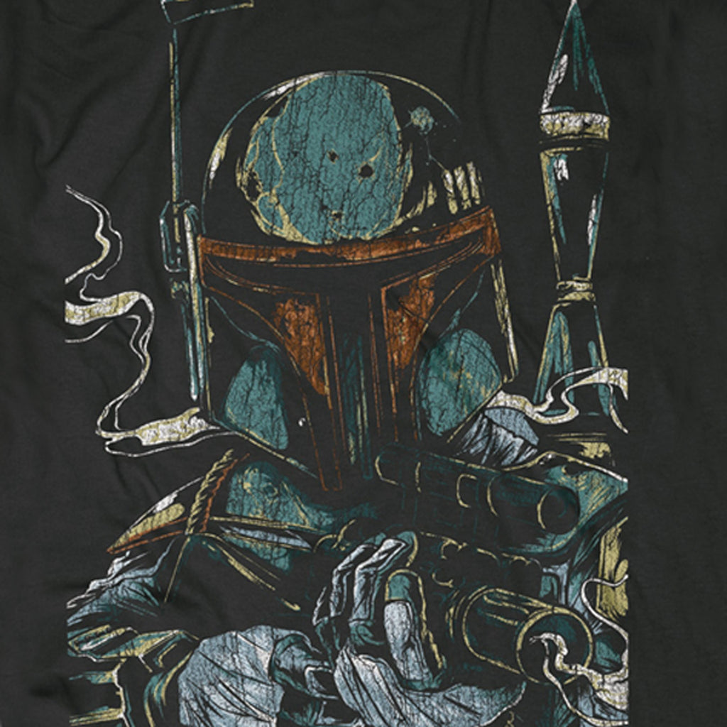Imagen del producto Star Wars - Camiseta Vintage de Boba Fett