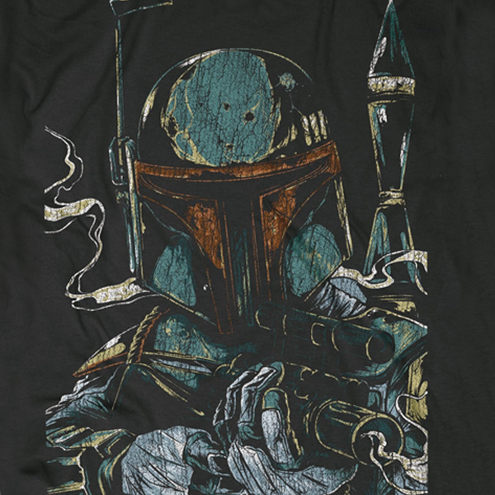 Imagen del producto Star Wars - Camiseta Vintage de Boba Fett