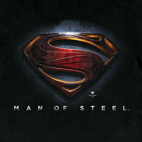 Imagen del producto Superman - Camiseta con logo de Man of Steel