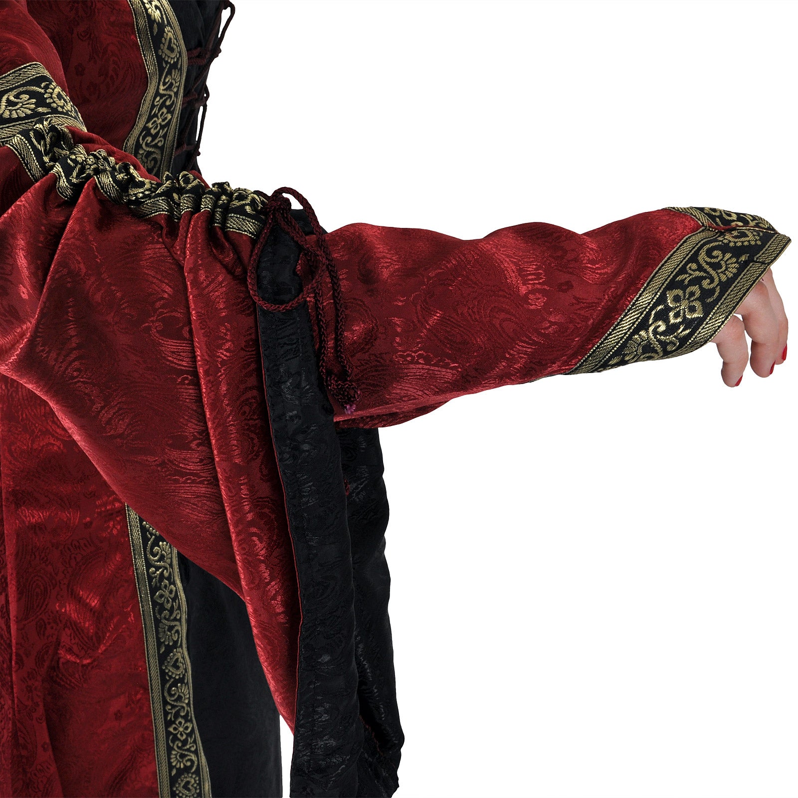 Product image Medieval dress Iris bordeaux-black