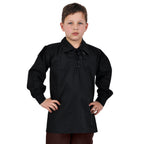 Imagen del producto Camisa medieval para niños negra