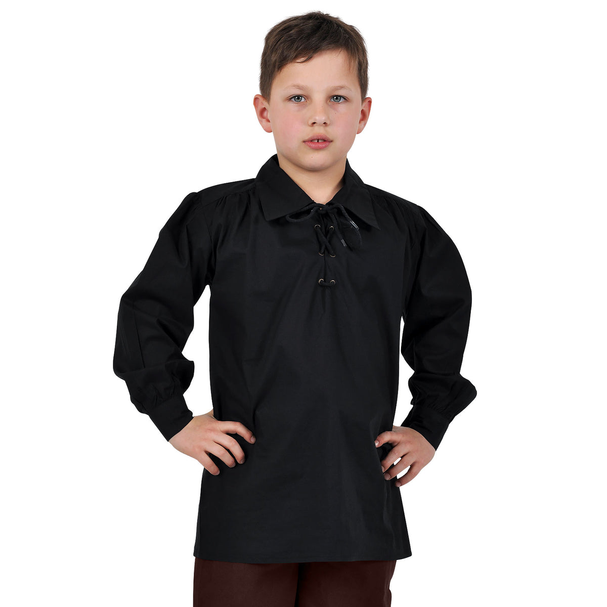 Imagen del producto Camisa medieval para niños negra