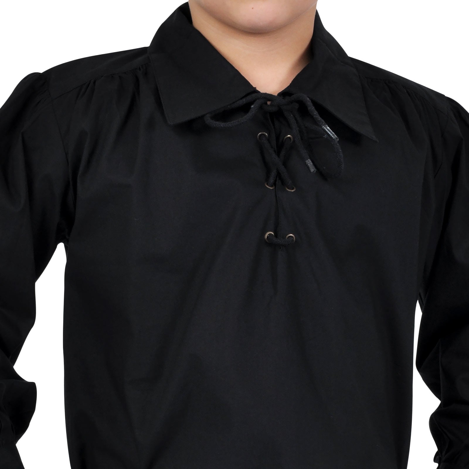 Imagen del producto Camisa medieval para niños negra
